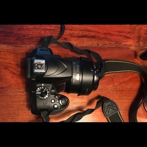 Nikon D3400 with lens